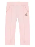 Aigner Kids heart-print track pants - Pink