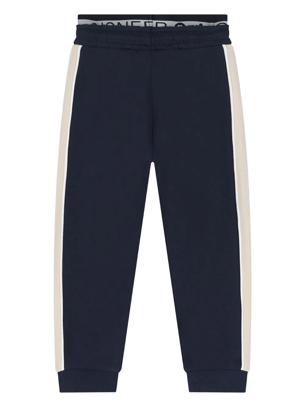 Aigner Logo-detail Side-stripe Tracksuit Bottoms In Blue