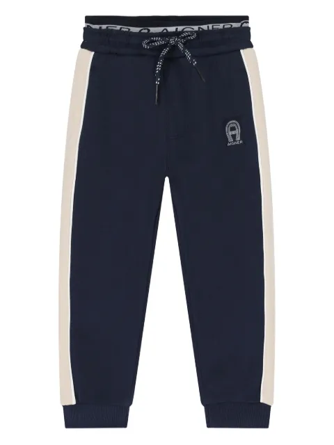 Aigner Kids logo-detail side-stripe tracksuit bottoms