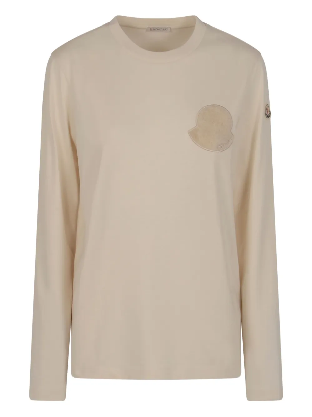 Moncler long-sleeve t-shirt - ニュートラル Moncler long-sleeve t-shirt - ニュートラル