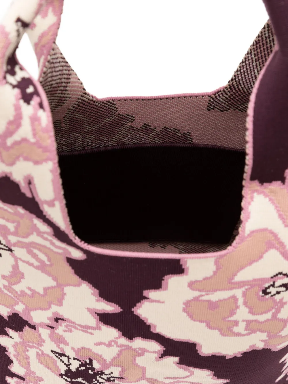 Ted Baker Floral-embroidered Tote Bag In Purple