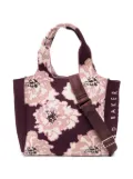 Ted Baker floral-embroidered tote bag - Purple
