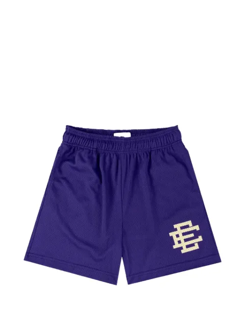 ERIC EMANUEL logo-print mesh shorts