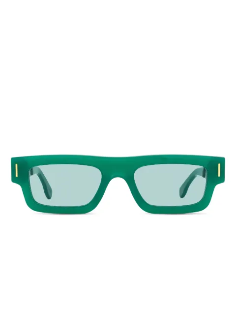 Retrosuperfuture low-profile rectangular sunglasses