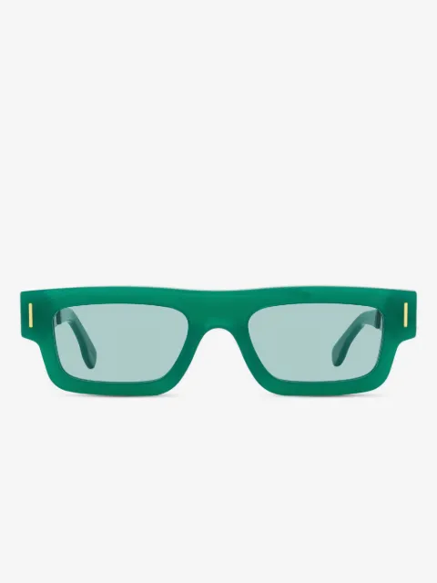 Retrosuperfuture low-profile rectangular sunglasses
