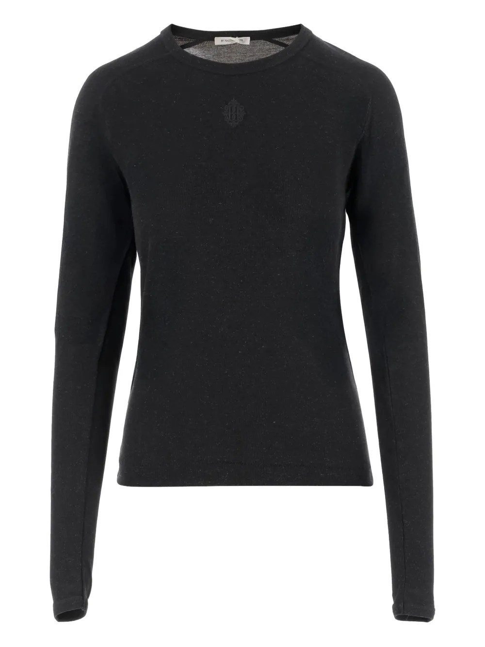 By Malene Birger logo-embroidered crew neck sweater | Black | Image 1
