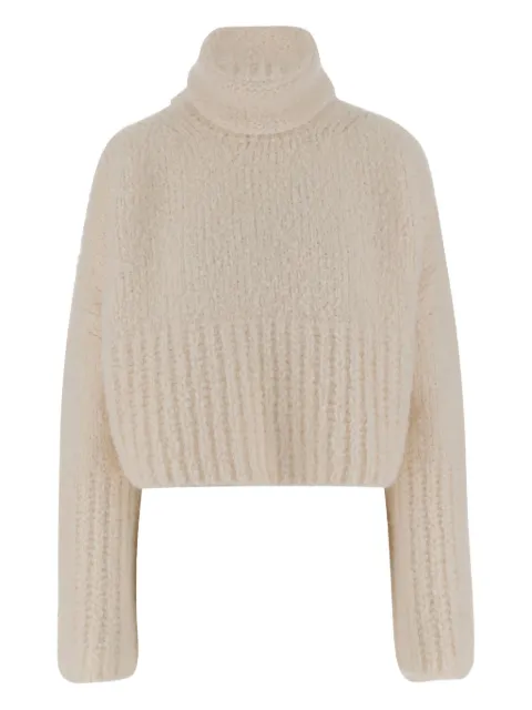 SA SU PHI ribbed turtleneck sweater