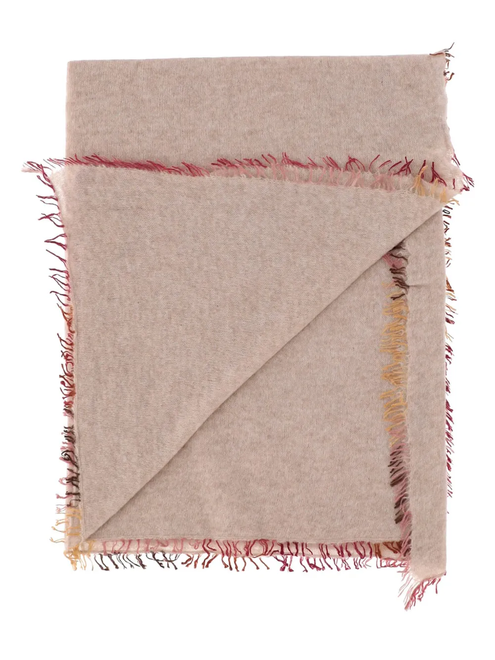 Faliero Sarti fringed cashmere scarf | Image 2