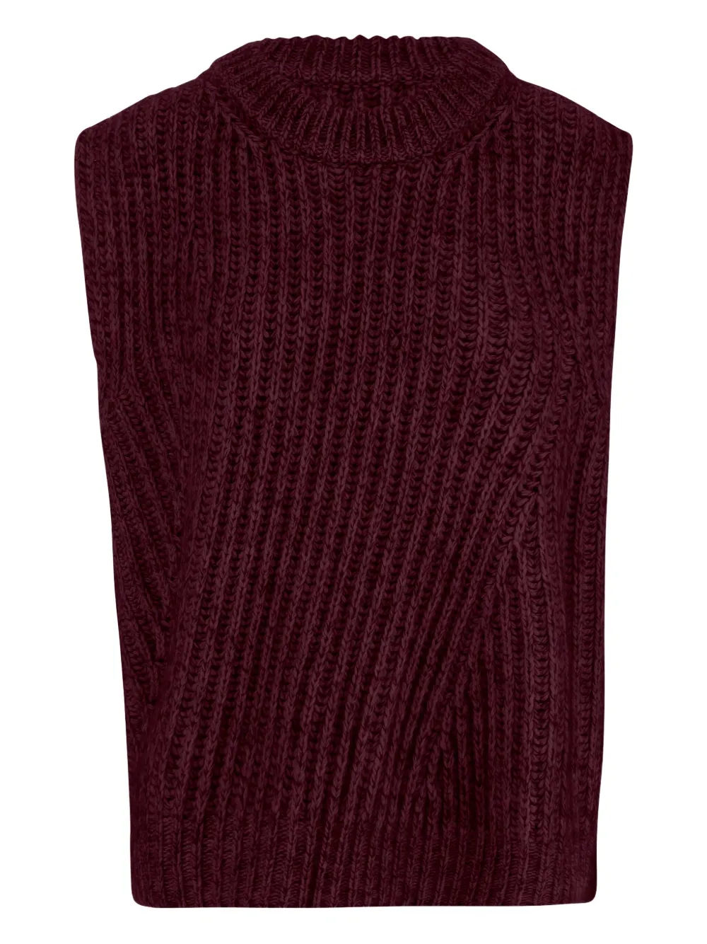 SA SU PHI ribbed tank top - レッド SA SU PHI ribbed tank top - レッド