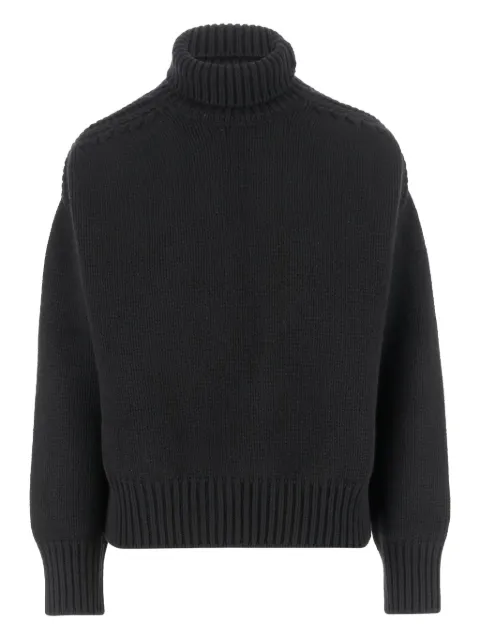 SA SU PHI turtleneck open-back sweater