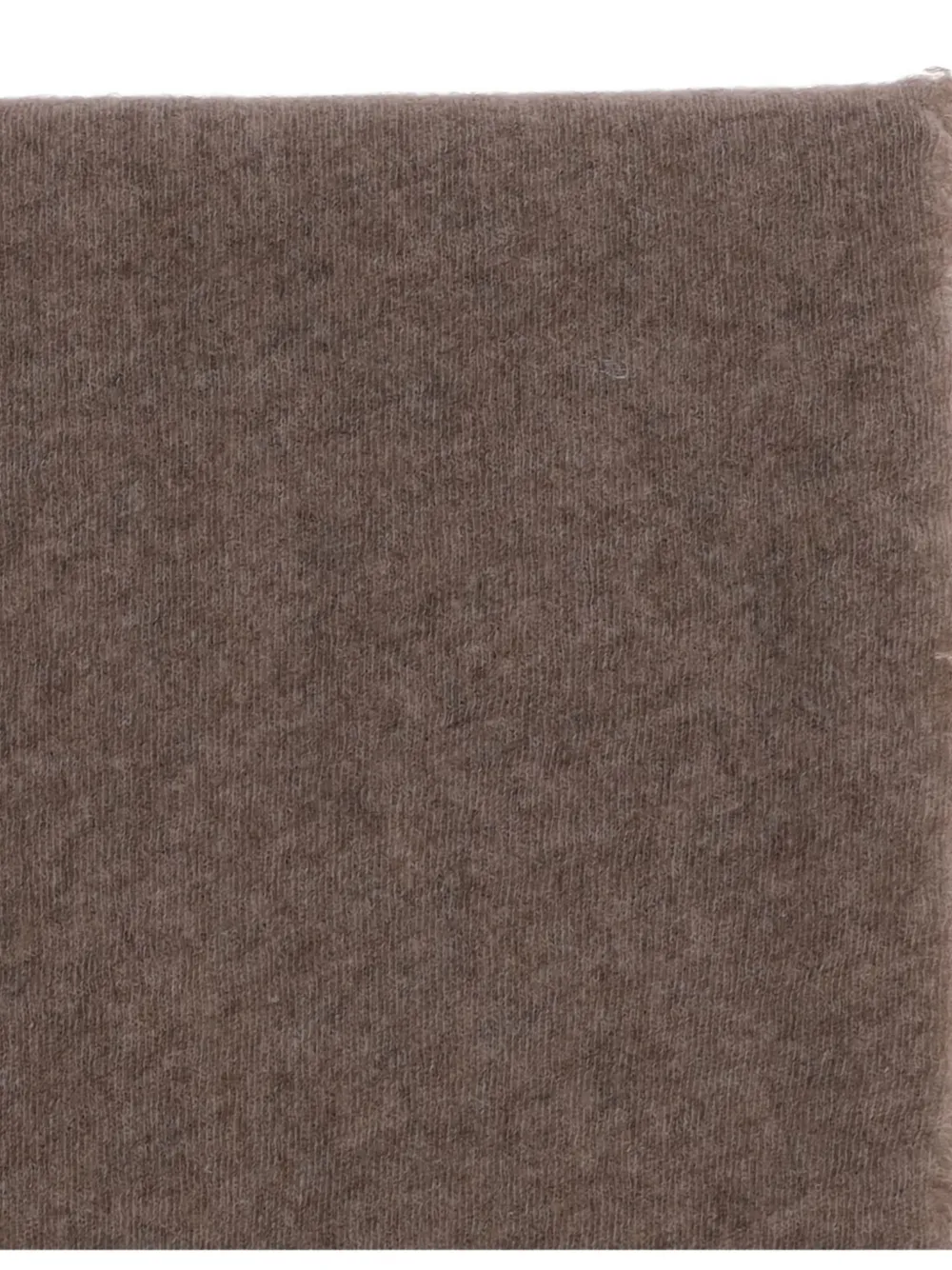 Faliero Sarti Frayed-edge Scarf In Brown