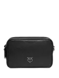 PINKO medium chevron leather crossbody bag - Black
