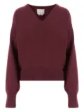 SA SU PHI V-neck cashmere sweater - Red