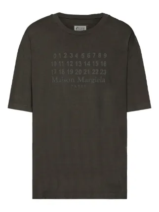 Maison Margiela プリント Tシャツ | グレー | FARFETCH JP