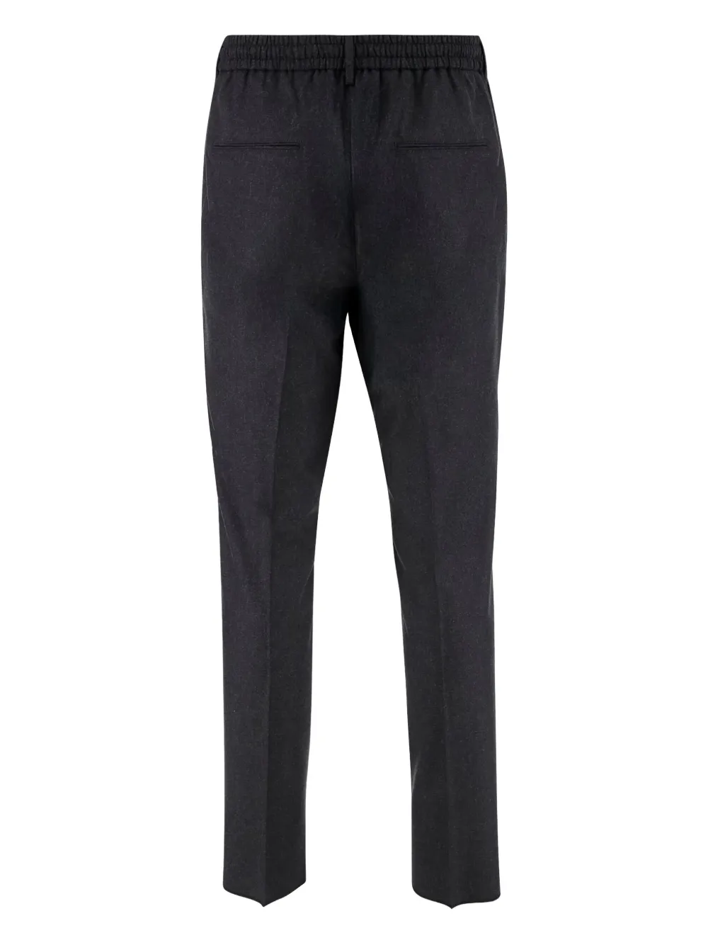 Tagliatore dart-detail drawstring trousers - Zwart