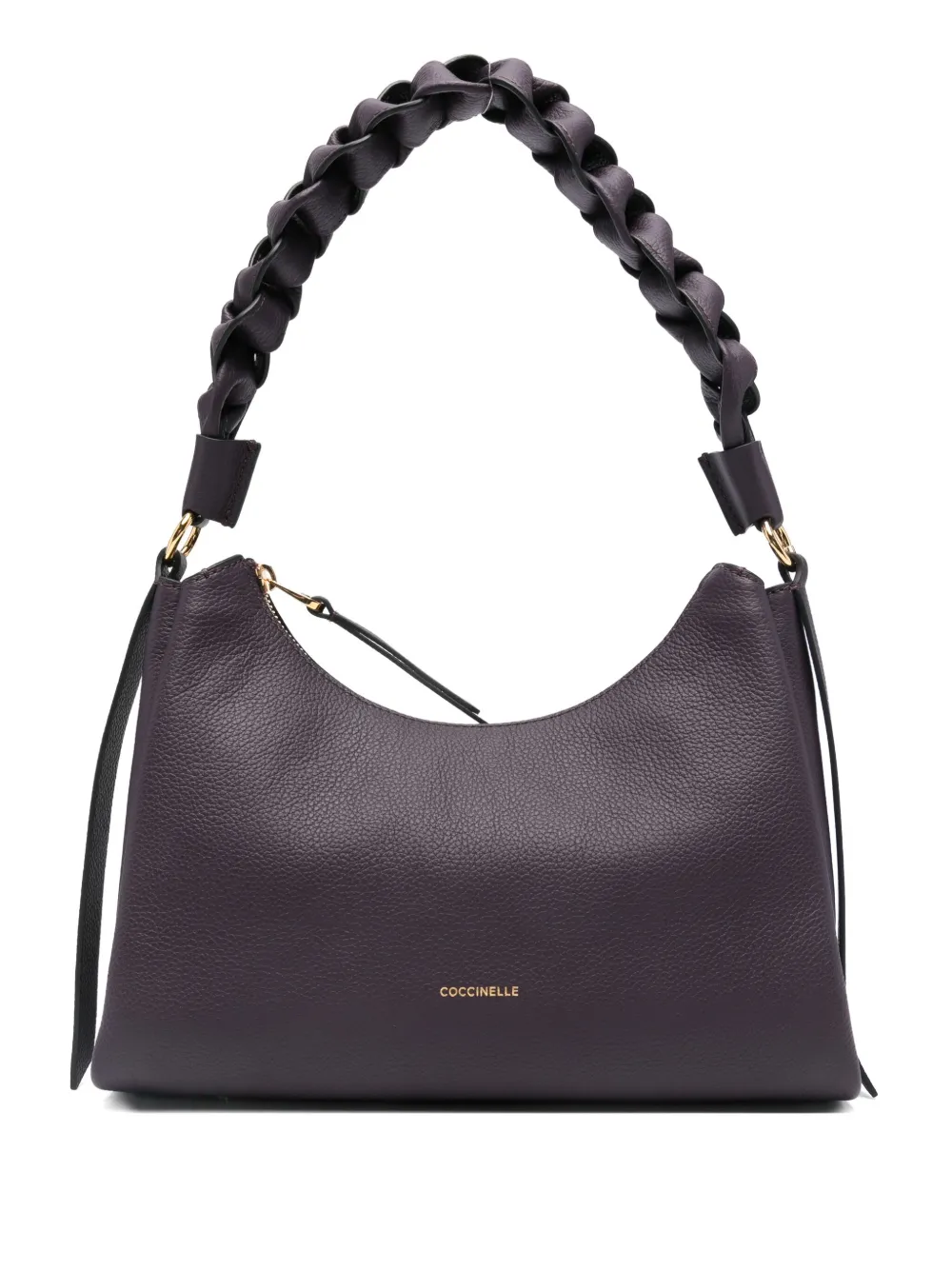Coccinelle small Boheme braided-handle shoulder bag - Rood