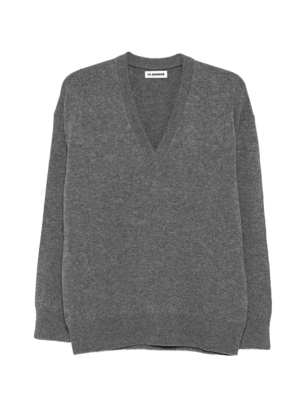 Jil Sander V-neck sweater – Grey