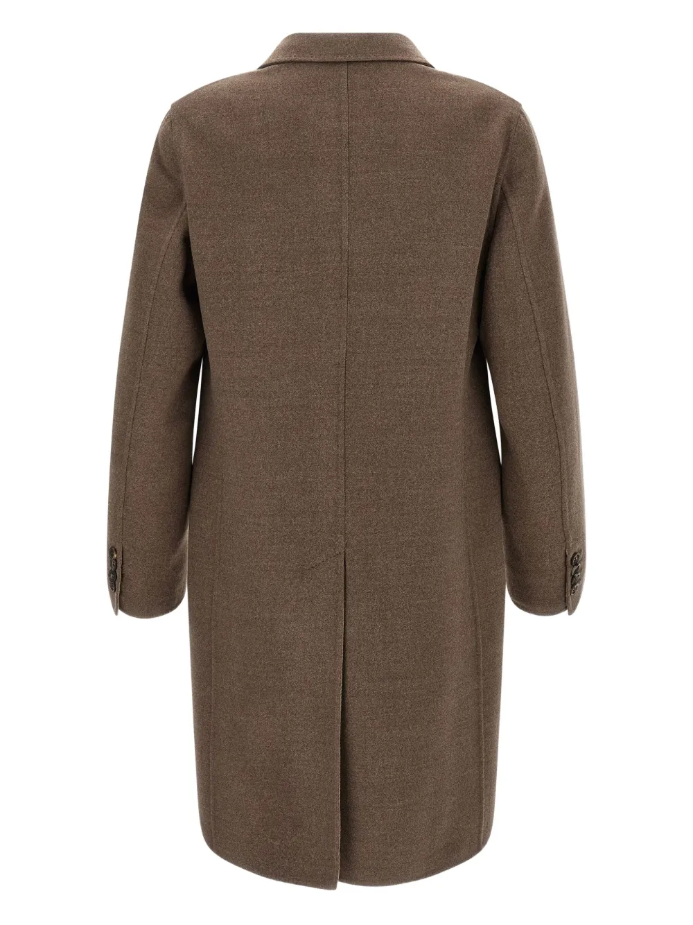 Brioni three-button peak-lapel coat | Single Breasted Coats | Image 2
