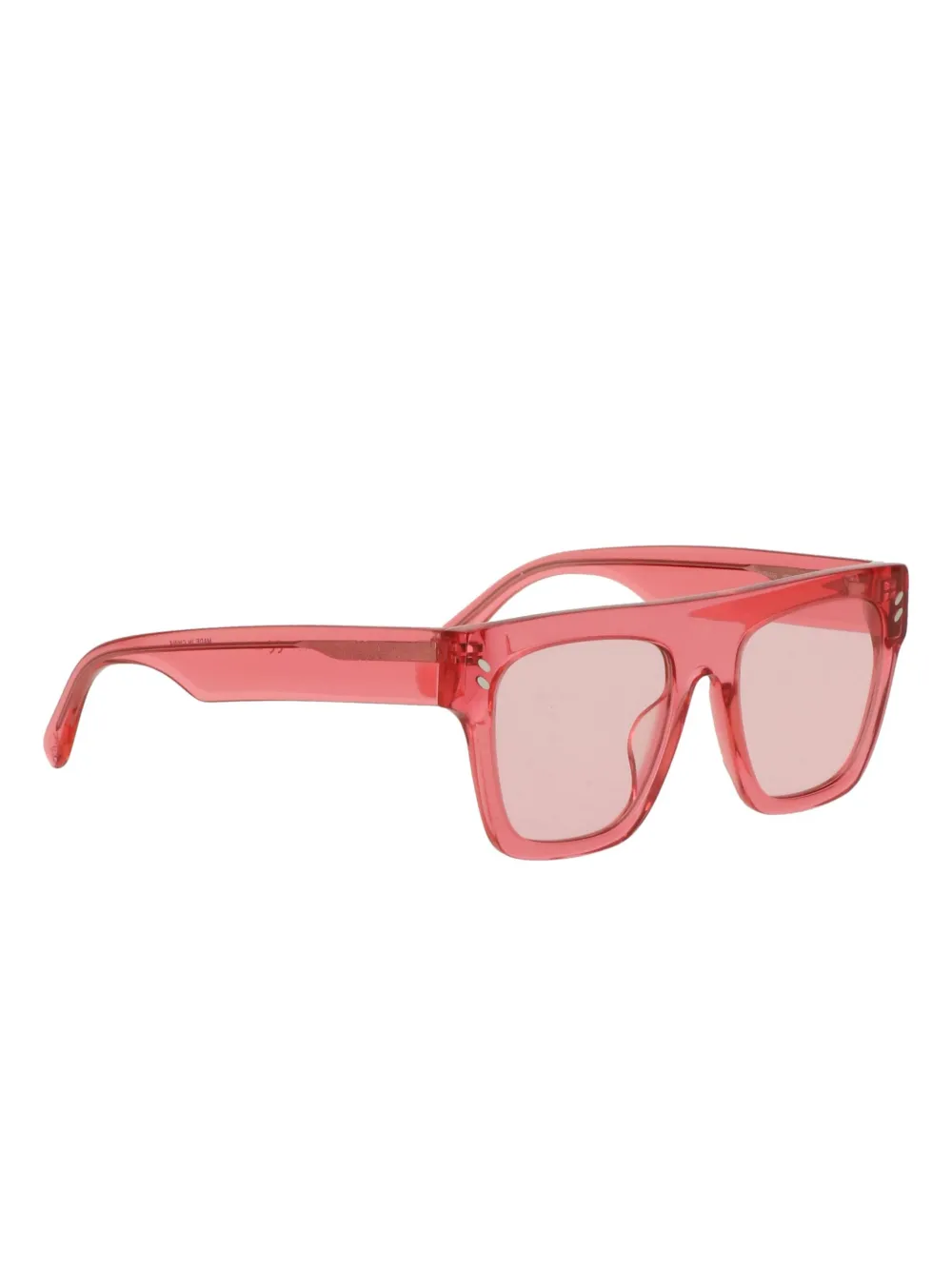 Stella McCartney Kids Zonnebril met vierkant montuur - Roze