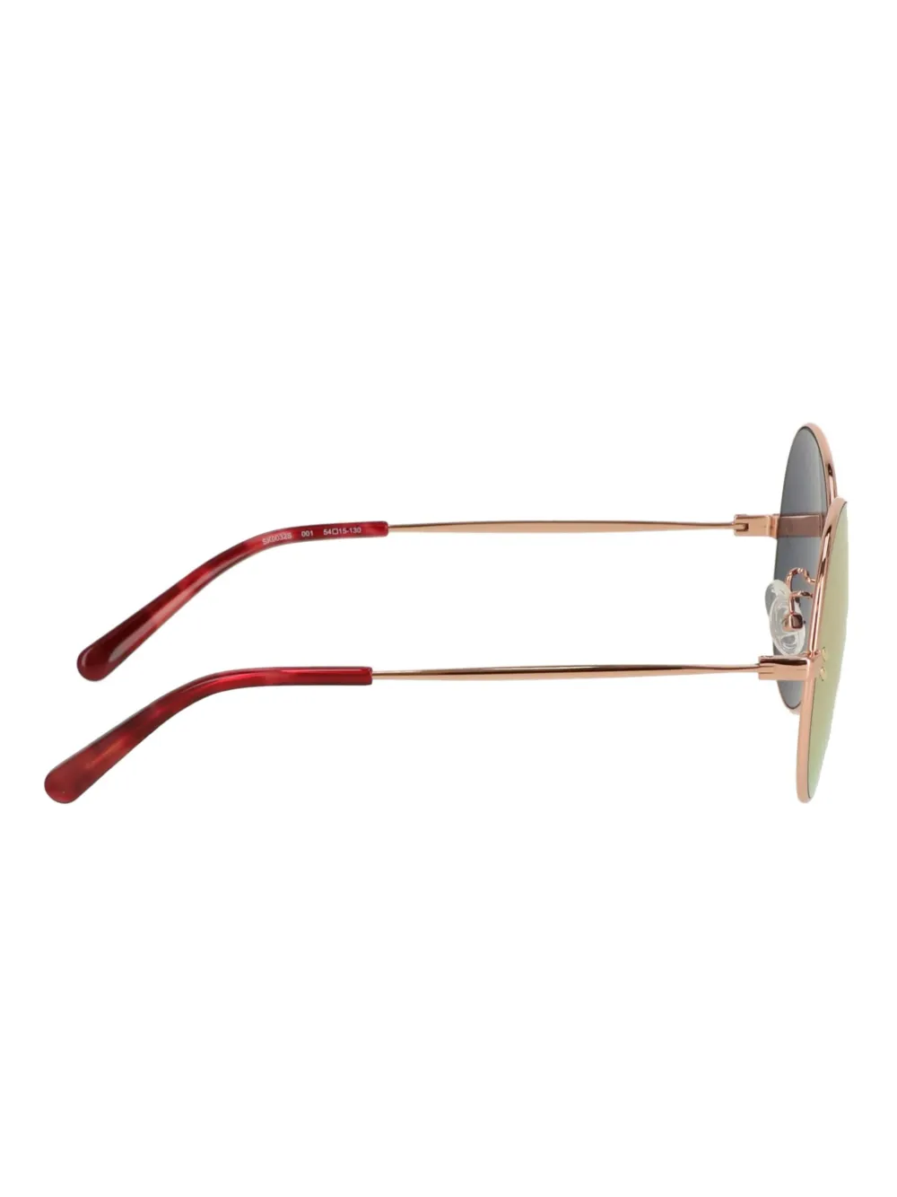 Stella McCartney Kids Zonnebril met rond montuur Beige