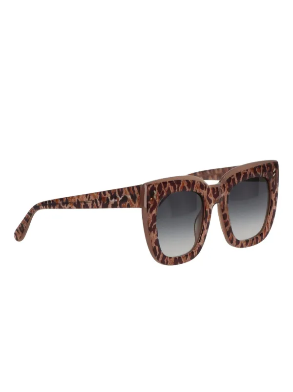 Stella McCartney Sunglasses SC0037S 006 Brown
Leopard Print Oversized Cat Eye Stella McCartney | Accessories | Stella Mccartney Extreme  main image 4