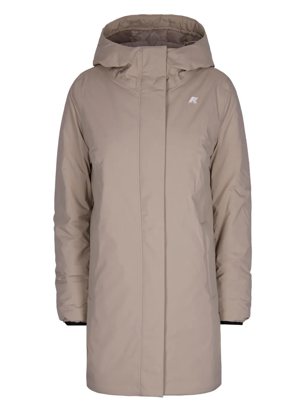 K-Way Sophie hooded coat | Brown | Image 1