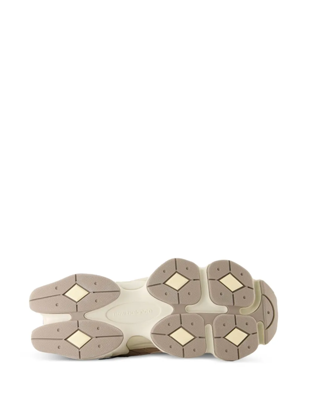 New Balance mesh-panelled chunky sneakers Brown