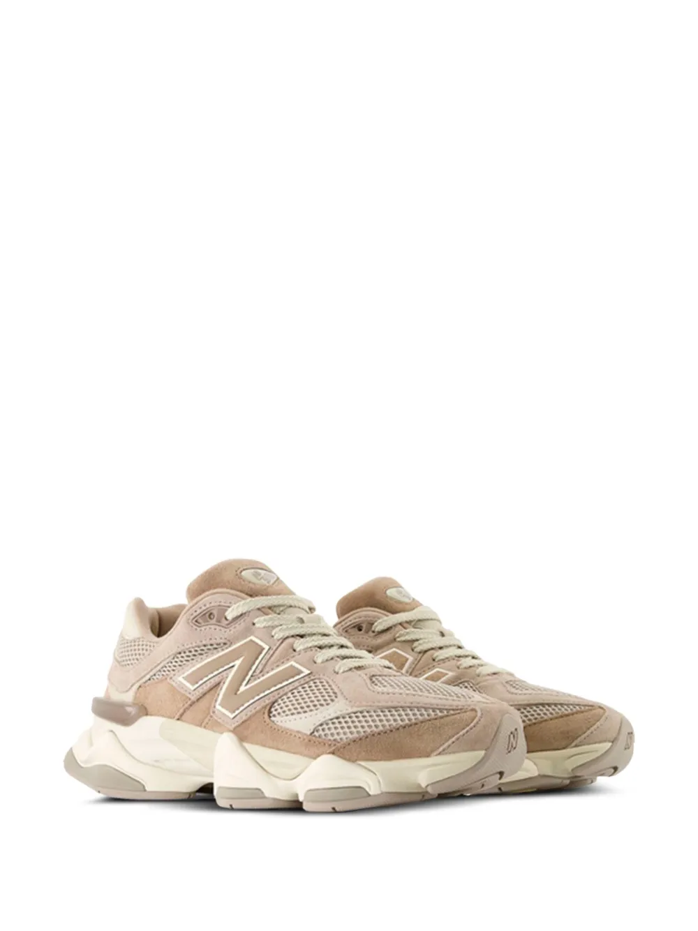 New Balance mesh-panelled chunky sneakers Brown