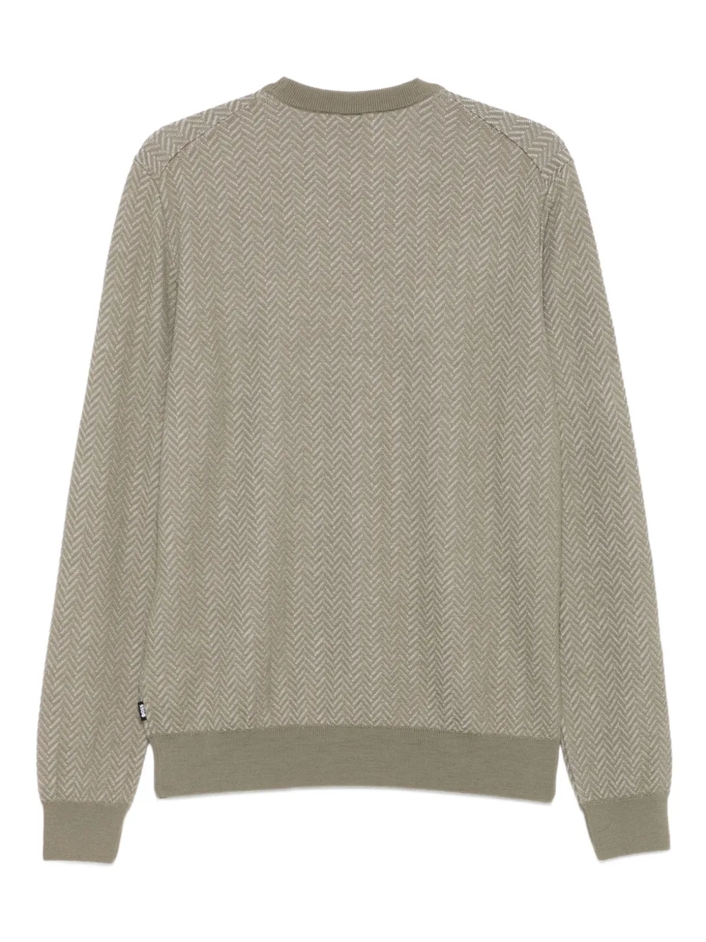 BOSS herringbone-pattern sweater | Knitted Sweaters | Image 2