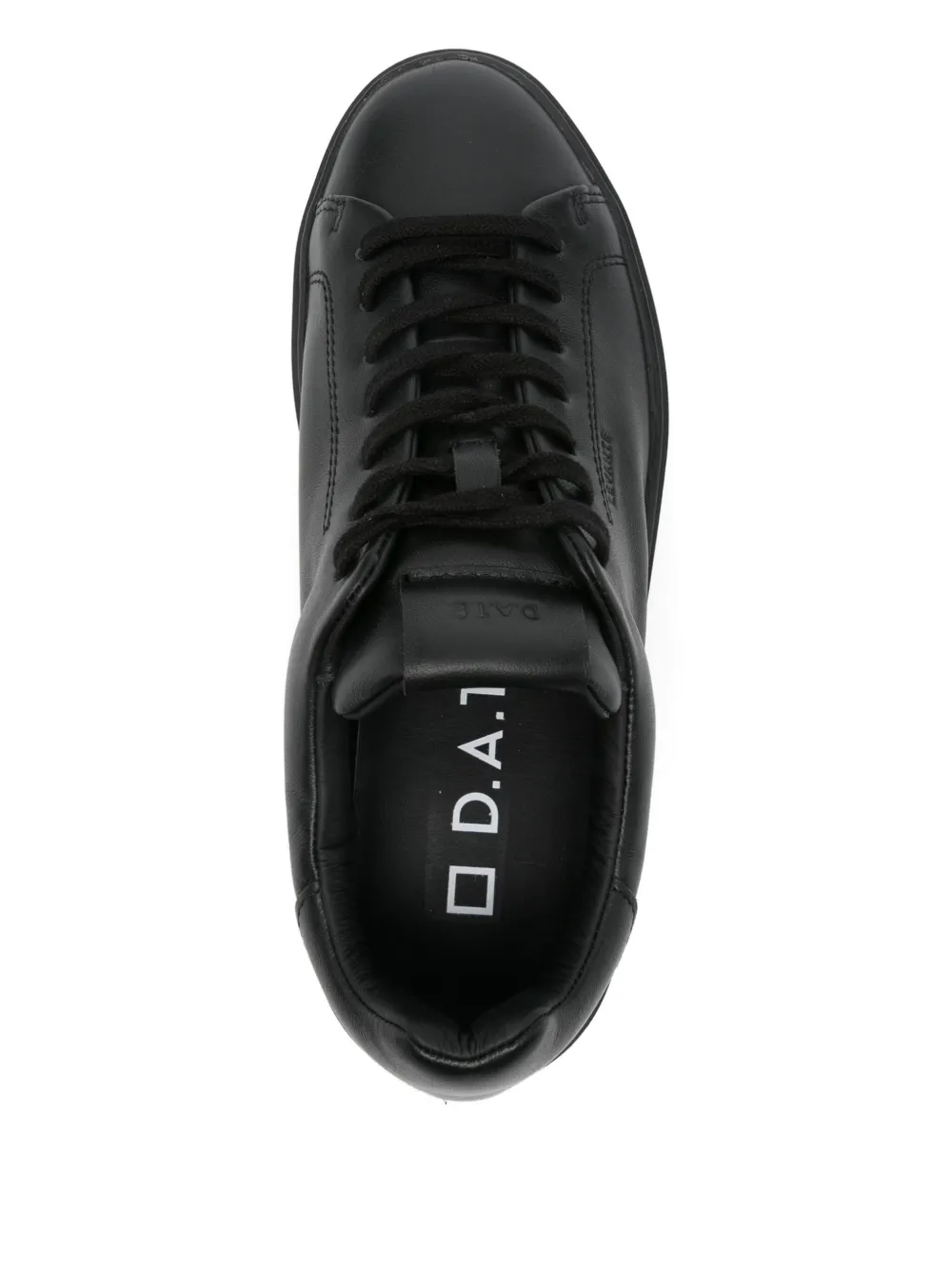 D.A.T.E. Leren sneakers Blauw