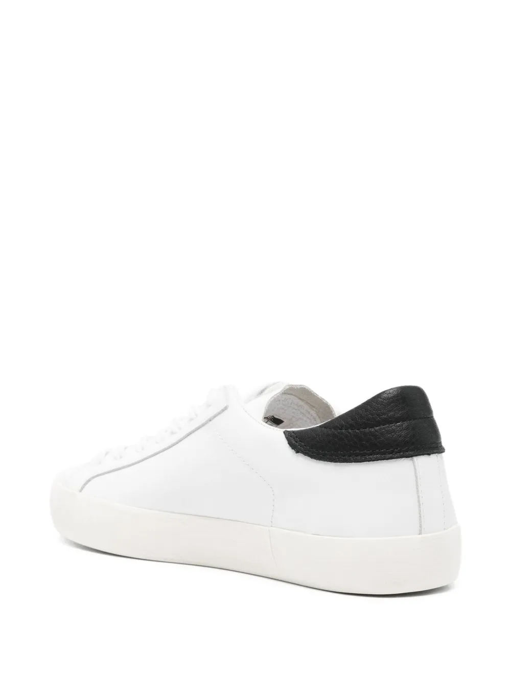 D.A.T.E. Leren sneakers Wit