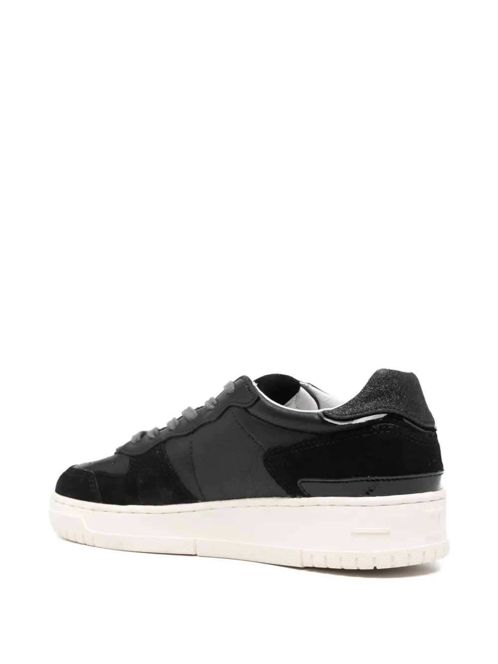 Date Panelled Sneakers In Animal Print