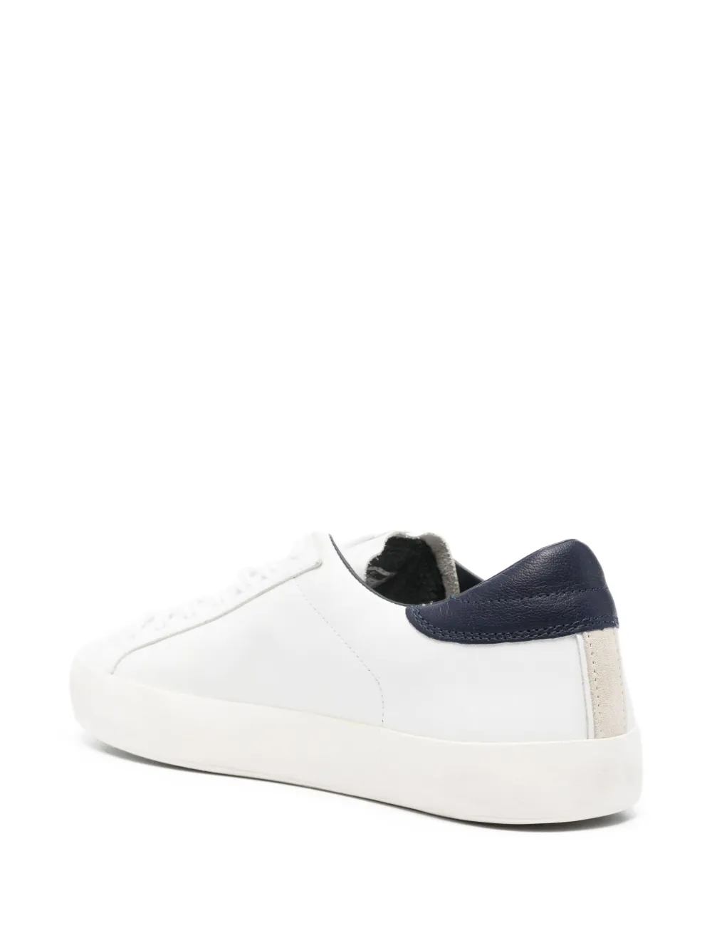 Date D.a.t.e. Hill Low White Black Sneaker In White