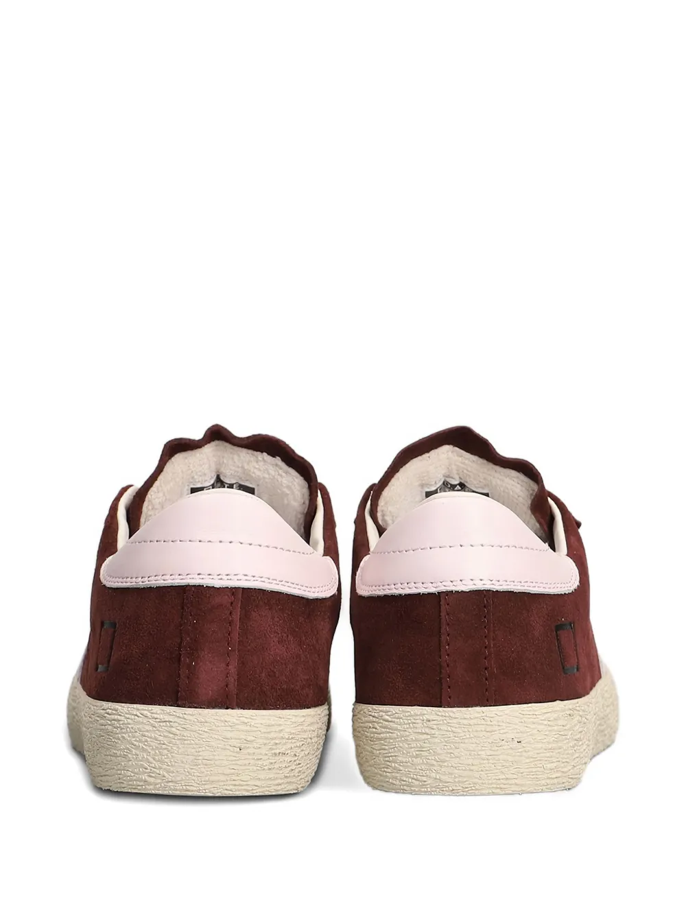 D.A.T.E. suede leather stripe sneakers Red