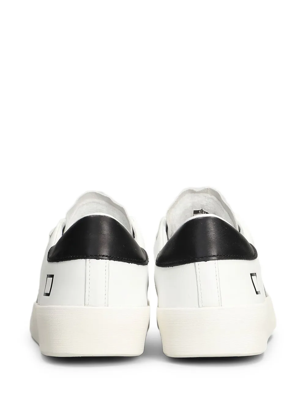 D.A.T.E. leather panelled sneakers White