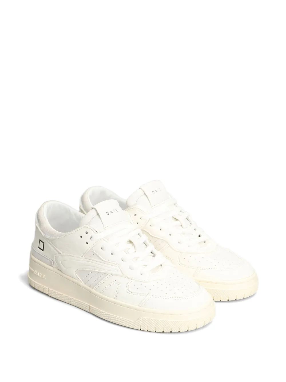 D.A.T.E. Leren sneakers - Wit