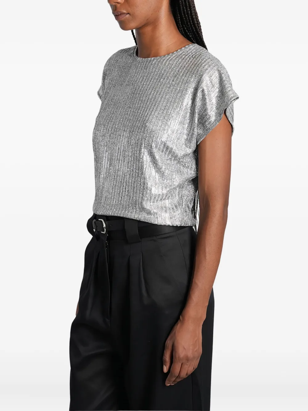 Iro Tarra Topwear In Grey Polyester In Gray