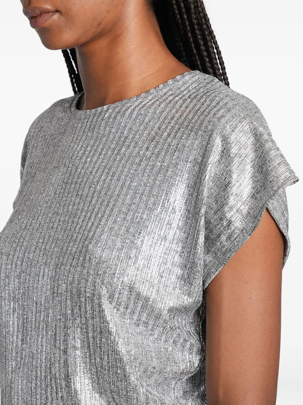 Iro Tarra Topwear In Grey Polyester In Gray