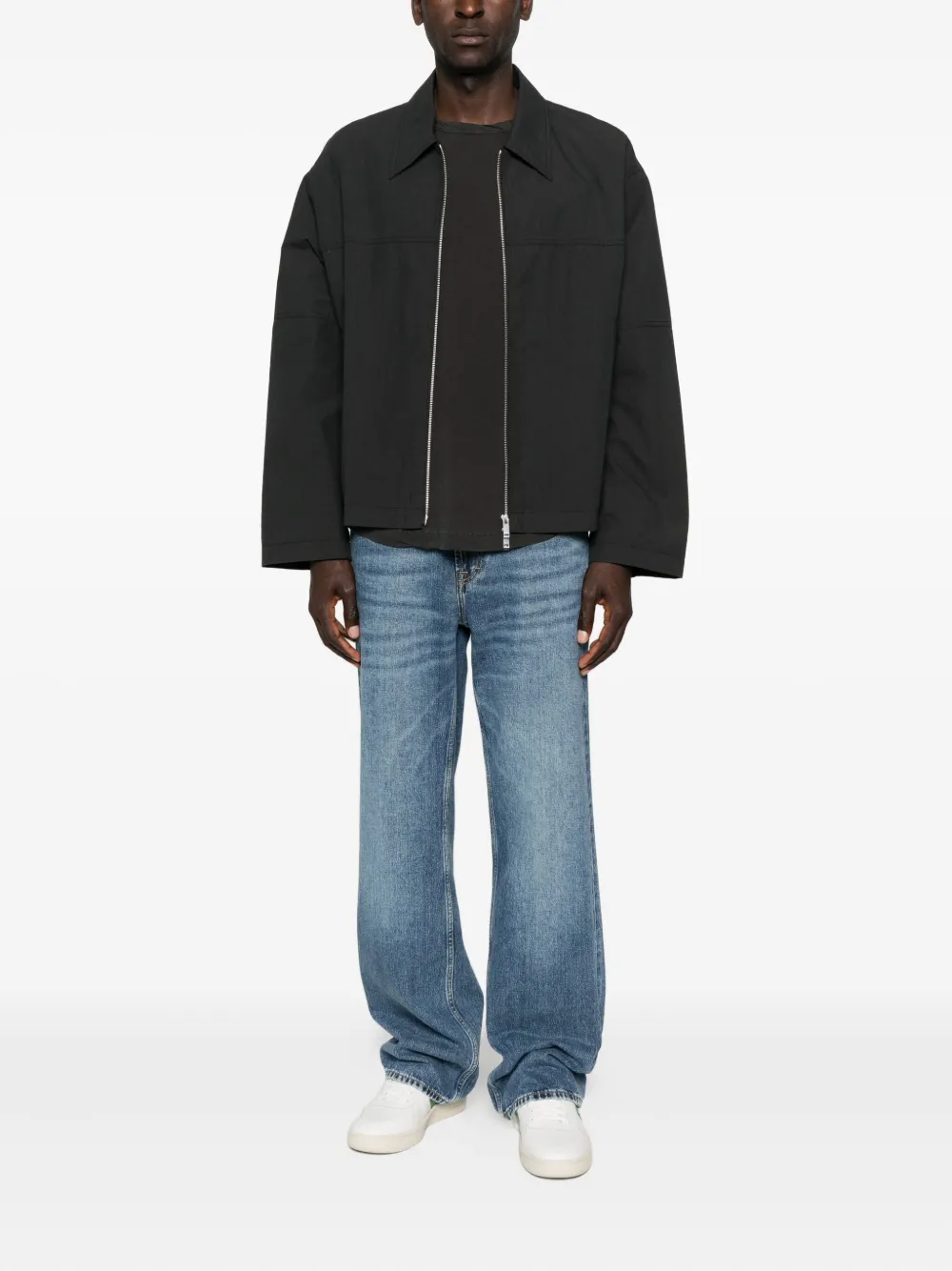 James Perse crew-neck T-shirt - Grijs