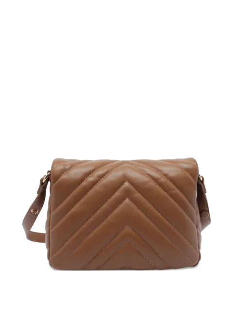 LIU JO quilted-chevron shoulder bag