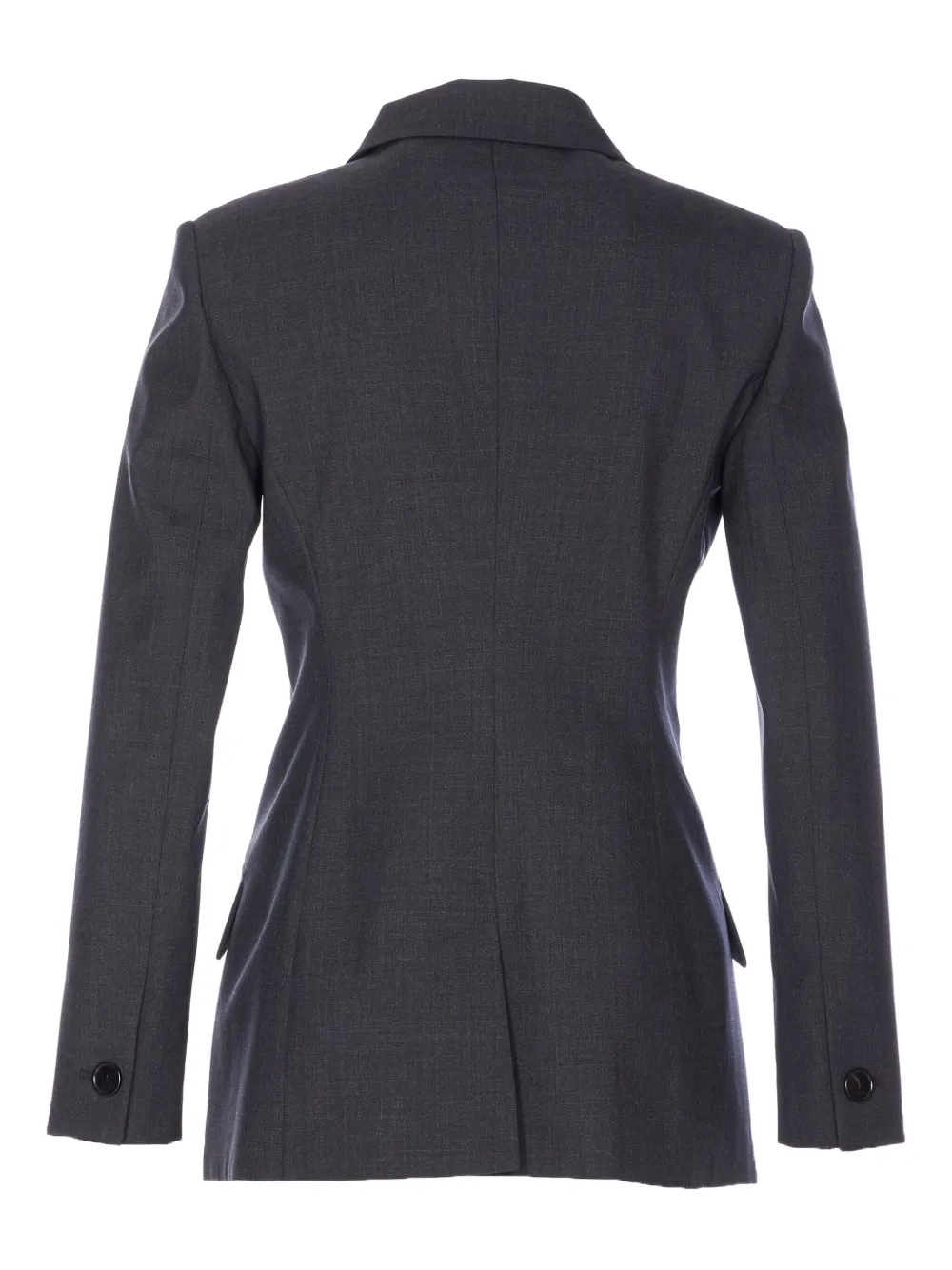Gucci Double-breasted Blazer In Gray