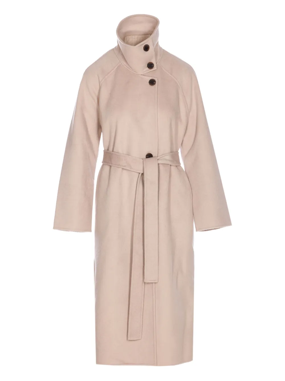 THE DYNAMIS STUDIO Paris belted classic-collar coat | Neutrals | Image 1