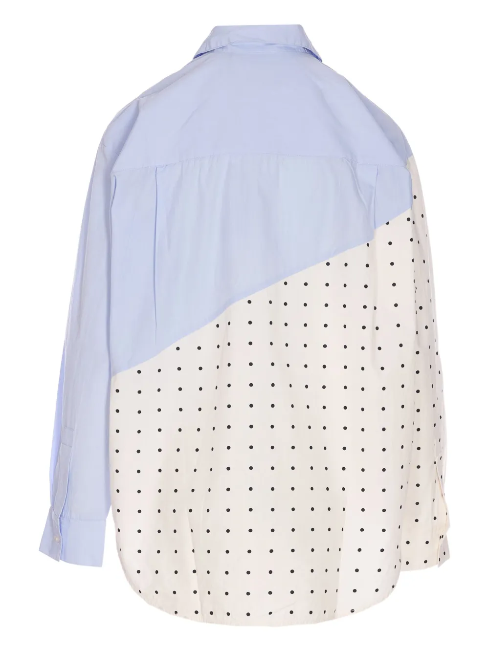Essentiel Antwerp polka-dot embellished shirt - Blauw