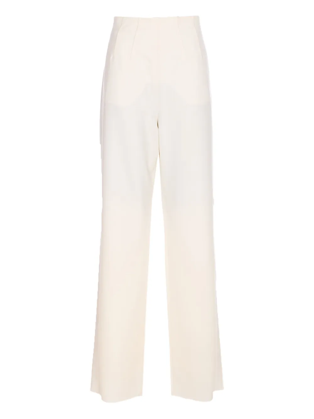 Max Mara Balta high-waist zip-fly trousers - ホワイト Max Mara Balta high-waist zip-fly trousers - ホワイト