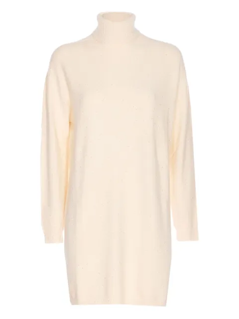 LIU JO high-neck sequin short dress