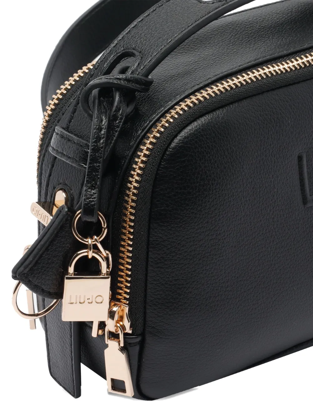 LIU JO logo-embossed zip-top shoulder bag | Image 2
