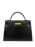 Hermès Pre-Owned 1996 Box Calf Kelly Sellier 32 satchel - Black