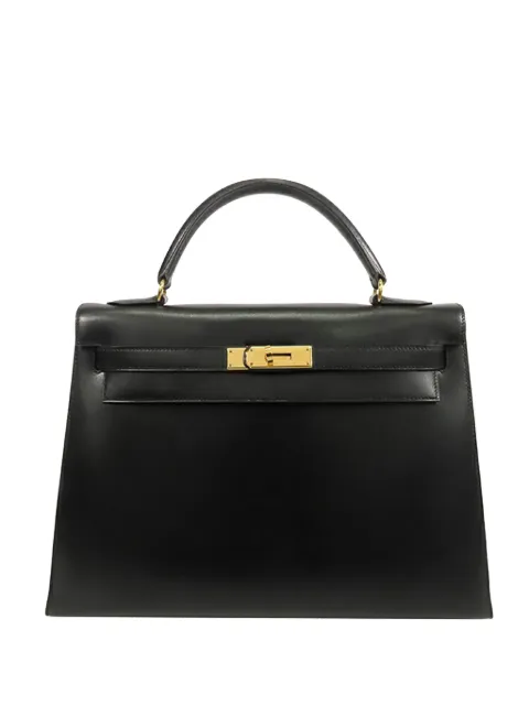 Hermès Pre-Owned 1996 Box Calf Kelly Sellier 32 satchel