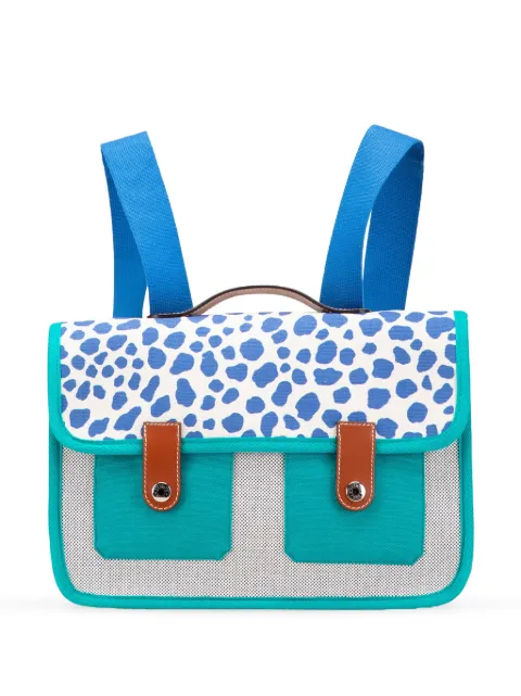 Hermès Pre-Owned 2014-2025 Toile and Barenia Childrens Jeux Dans La Jungle backpack