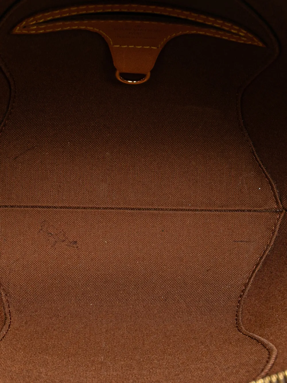 Pre-owned Louis Vuitton 2000 Monogram Ellipse Pm Handbag In Brown